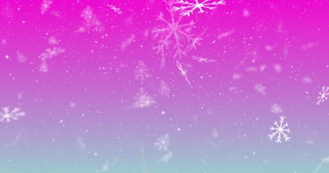 Snowfall Animation - Realistic Winter Snowflakes Falling Video 2025 | Beautiful Stock Footage 320099645