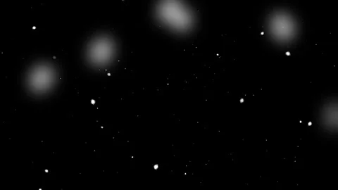 Snowfall background. Snow fall on black background. Winter snow falling effect. Stock Footage 278302116