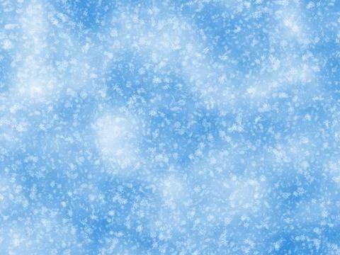 Snowfall backgrounds of a sunlight cold weather Stock Illustration