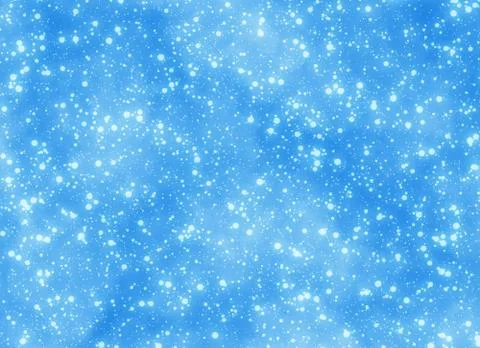 Snowfall backgrounds of a sunlight cold weather Illustrazione stock