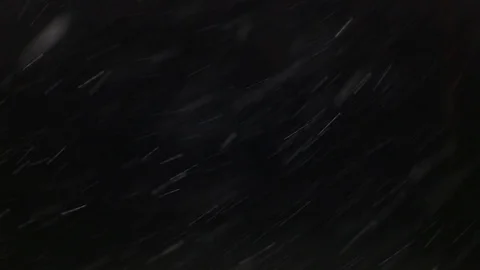Snowfall on black background Stock Footage 102863091