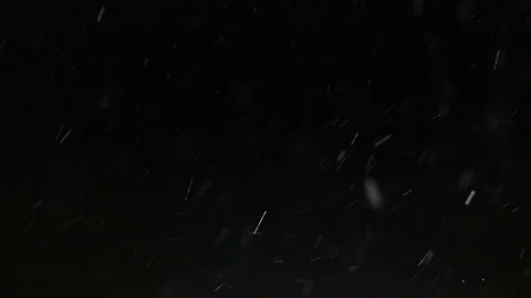 Snowfall on black background Stock Footage 102863135