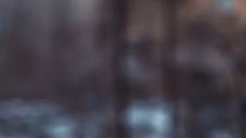 Snowfall in the city. background blur Stock Footage 82950367