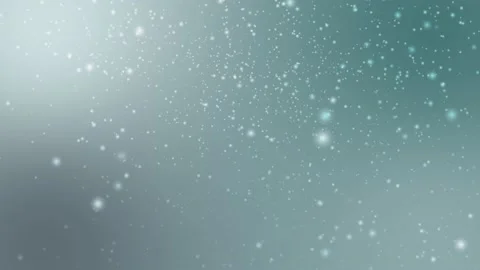 Snowfall on cold blue background Stock-Footage 232897957