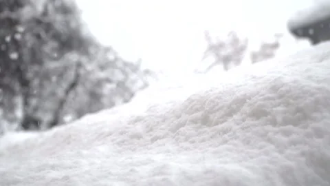 Snowfall continues Stock Footage 169117203