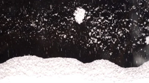 Snowfall continues Stock Footage 169119145