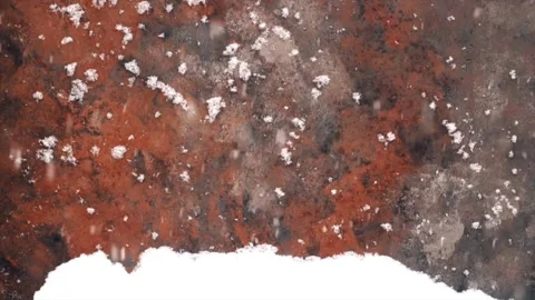 Snowfall continues Stock Footage 169372085