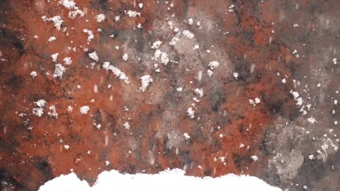 Snowfall continues Stock Footage 169420431