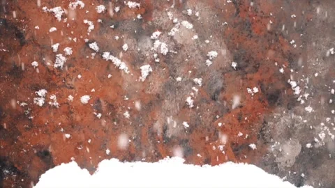 Snowfall continues Stock Footage 169420470