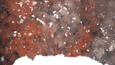 Snowfall continues Stock Footage 169420621