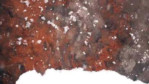 Snowfall continues Stock Footage 169420637