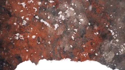 Snowfall continues Stock Footage 169420674