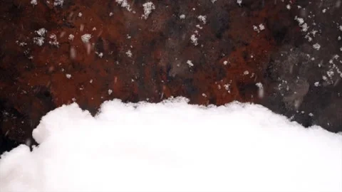 Snowfall continues Stock Footage 169420792