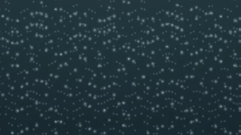 Snowfall on a dark evening creating a winter atmosphere Stock Footage 338193483