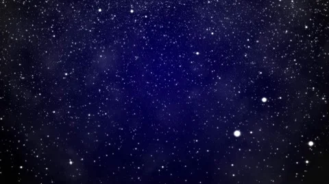 Snowfall on darkly dark blue background. Snowflakes. Stock Footage 8778539