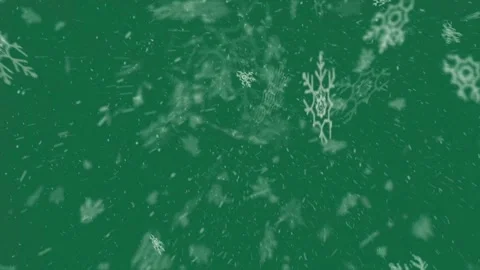 Snowfall, Falling Snow Animation Loop. Snow Falling loop animation Video stock 317914188