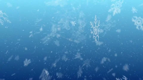 Snowfall, Falling Snow Animation Loop. Snow Falling loop animation Video stock 317914190
