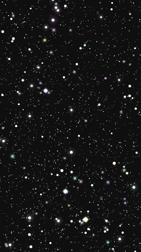 Snowfall Flakes Drop 4K Vertical Overlay Black Screen Snow Effect Stock-Footage 304511931