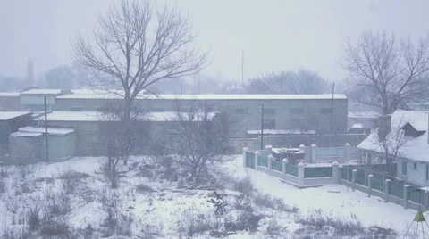 Snowfall Stock Footage 14808561