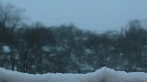 Snowfall 库存影片 20495149