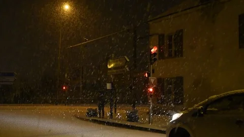 Snowfall Stock Footage 83030023