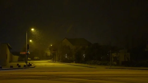 Snowfall Stock Footage 83030954