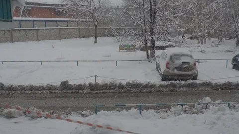 Snowfall Video stock 88895083