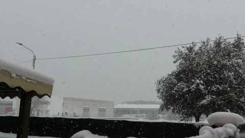 Snowfall Stock Footage 94917321