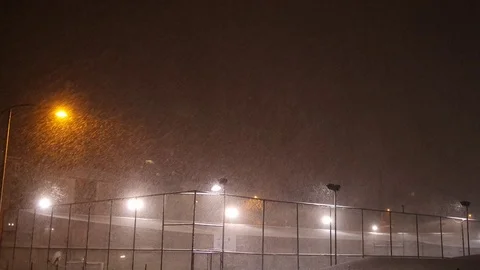 Snowfall Stock Footage 99723411