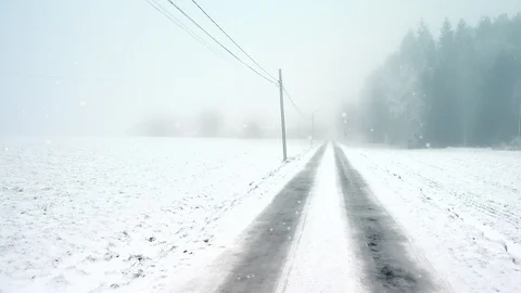 Snowfall Stock Footage 99776309