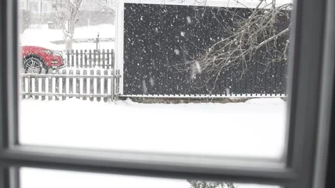 Snowfall Video stock 256792328