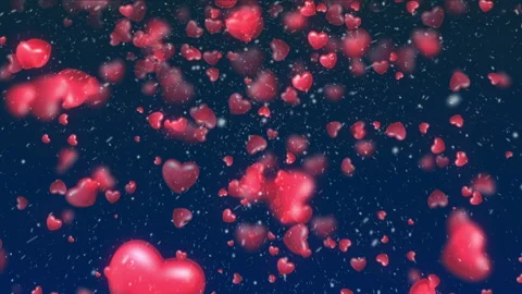Snowfall of hearts Vidéo 229449411