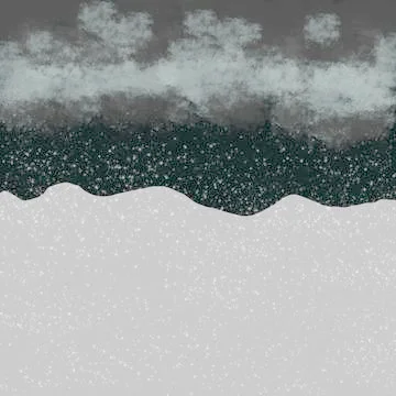 Snowfall Stock Illustration