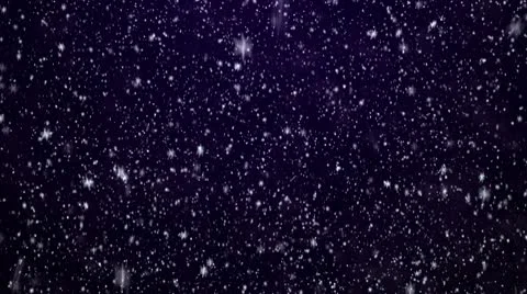 Snowfall on a lilac background Stock Footage 8965552