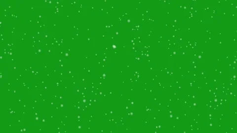 Snowfall motion graphics with green screen background Stock Footage 134588350