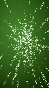 Snowfall overlay christmas background. Subtle flying snow flakes and stars on Illustrazione stock