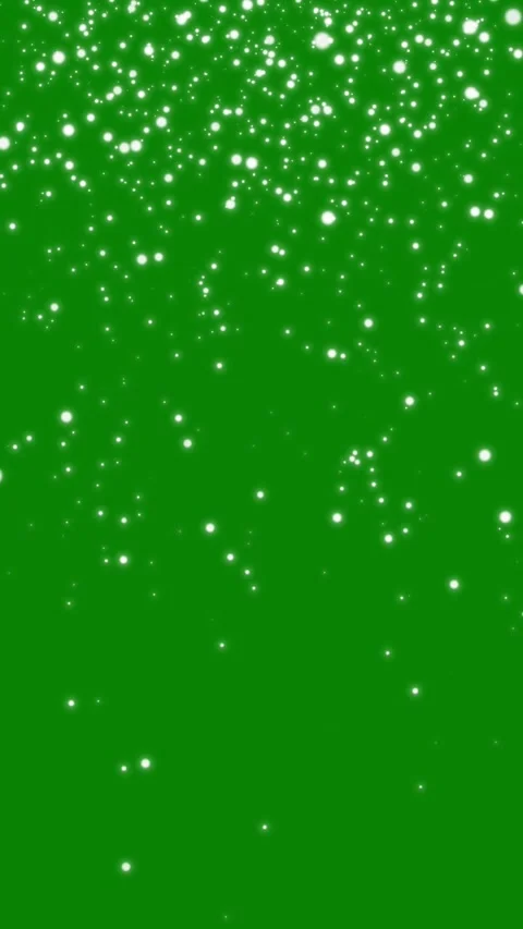 Snowfall overlay on green screen, realistic falling snowflakes animation, w.. Stock-Footage 346303428