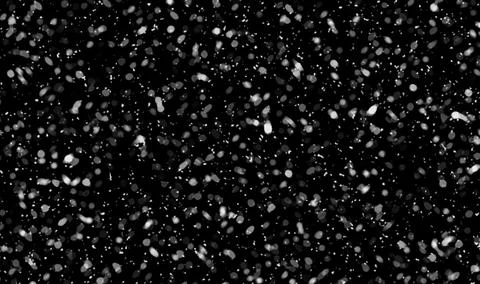 Snowfall overlay isolated in black background abstract Stock Illustration