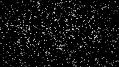 Snowfall overlay winter background loop animated Stock Footage 324959940
