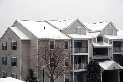 Snowfall Stock Photos