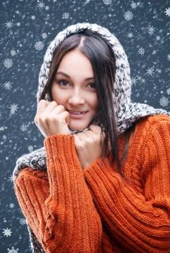 Snowfall Stock-Fotos