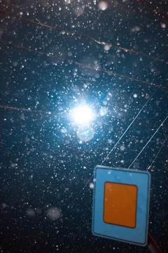 Snowfall Stock-Fotos