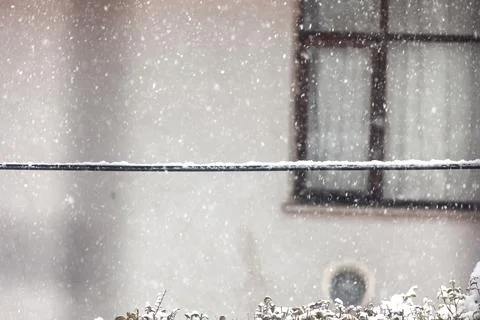 Snowfall Stock Photos