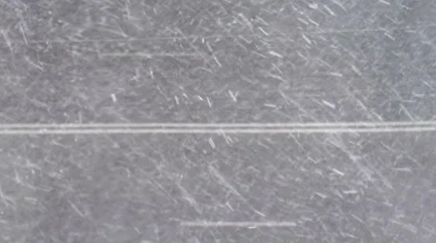 Snowfall on the road Stock Footage 56171131