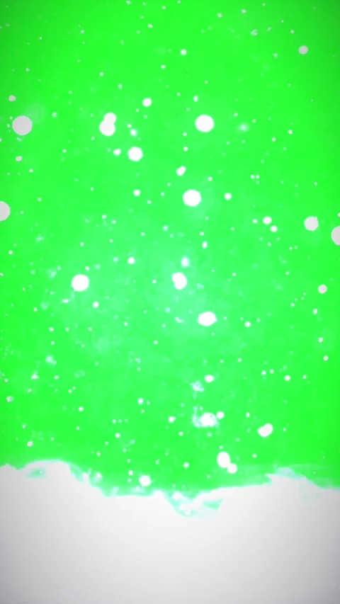 Snowfall Sky Chroma Green Screen Vertical 4K Overlay Video Effect Stock Footage 304512041