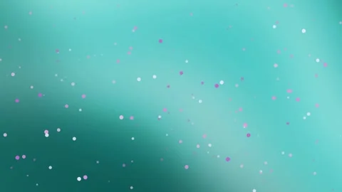 Snowfall on Teal Background Winter Scene. Stock-Footage 330955508