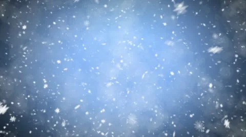 Snowfall, winter background Stock Footage 12296536