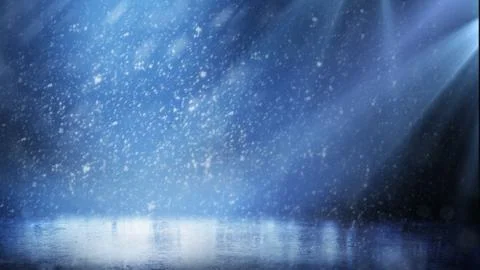 Snowfall. Winter empty light background Stock Photos