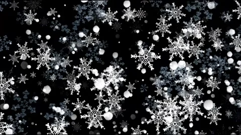 Snowfall-Winter Snow Scene Stock Footage 265758773