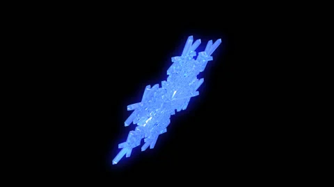 SNOWFLAKE 2 Stock Footage 96582130